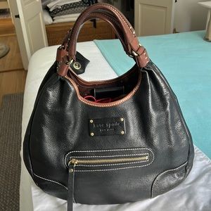 Kate Spade Shoulder Bag Leather Small Carla Hudson Street